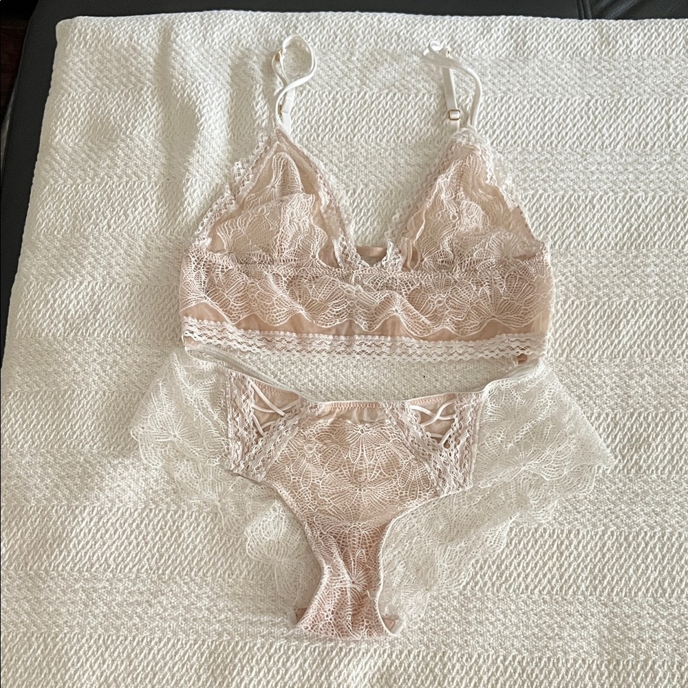 Victoria’s Secret bralette and panty set